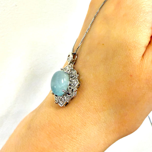 Aquamarine Necklace