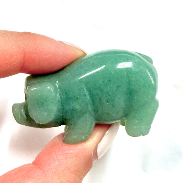 Green Aventurine Pig - Chinese Horoscope