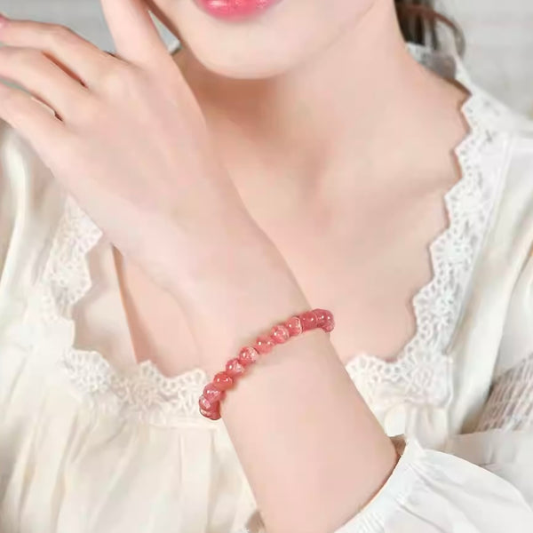 Rhodochrosite Bracelet 7mm