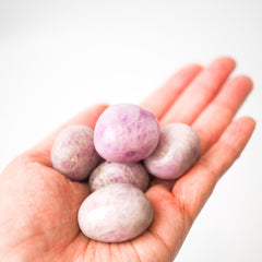 Kunzite Tumbled Crystal Stone