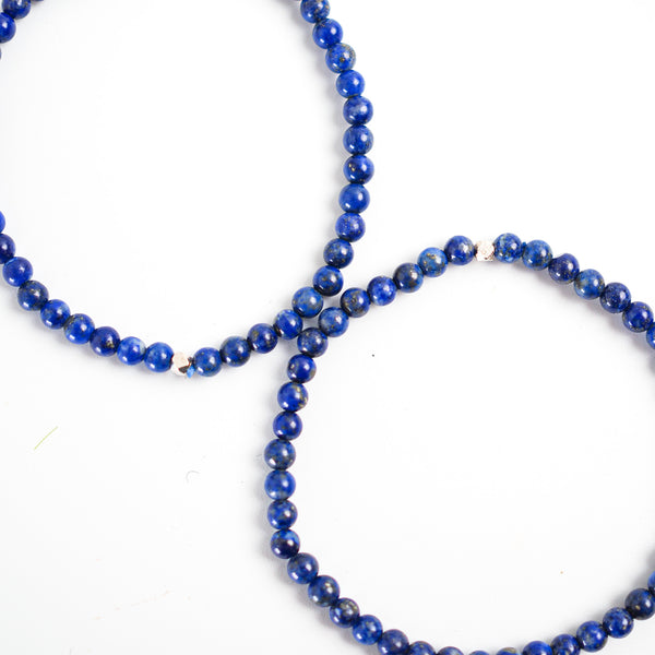 Lapis Lazuli Bracelet 4mm