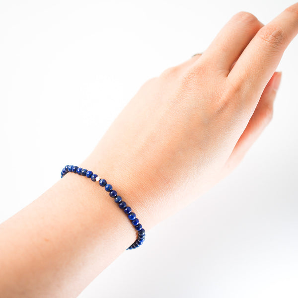 Lapis Lazuli Bracelet 4mm