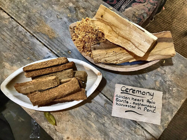 Incense Plank - Palo Santo Ceremony - Handmade