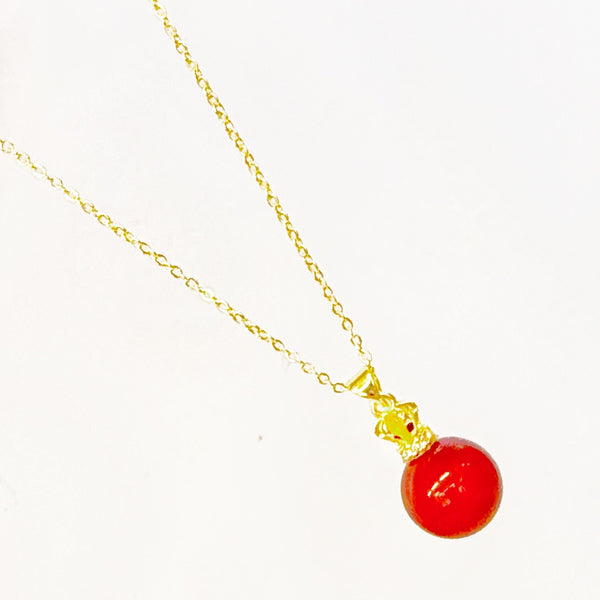 Red Agate Necklace