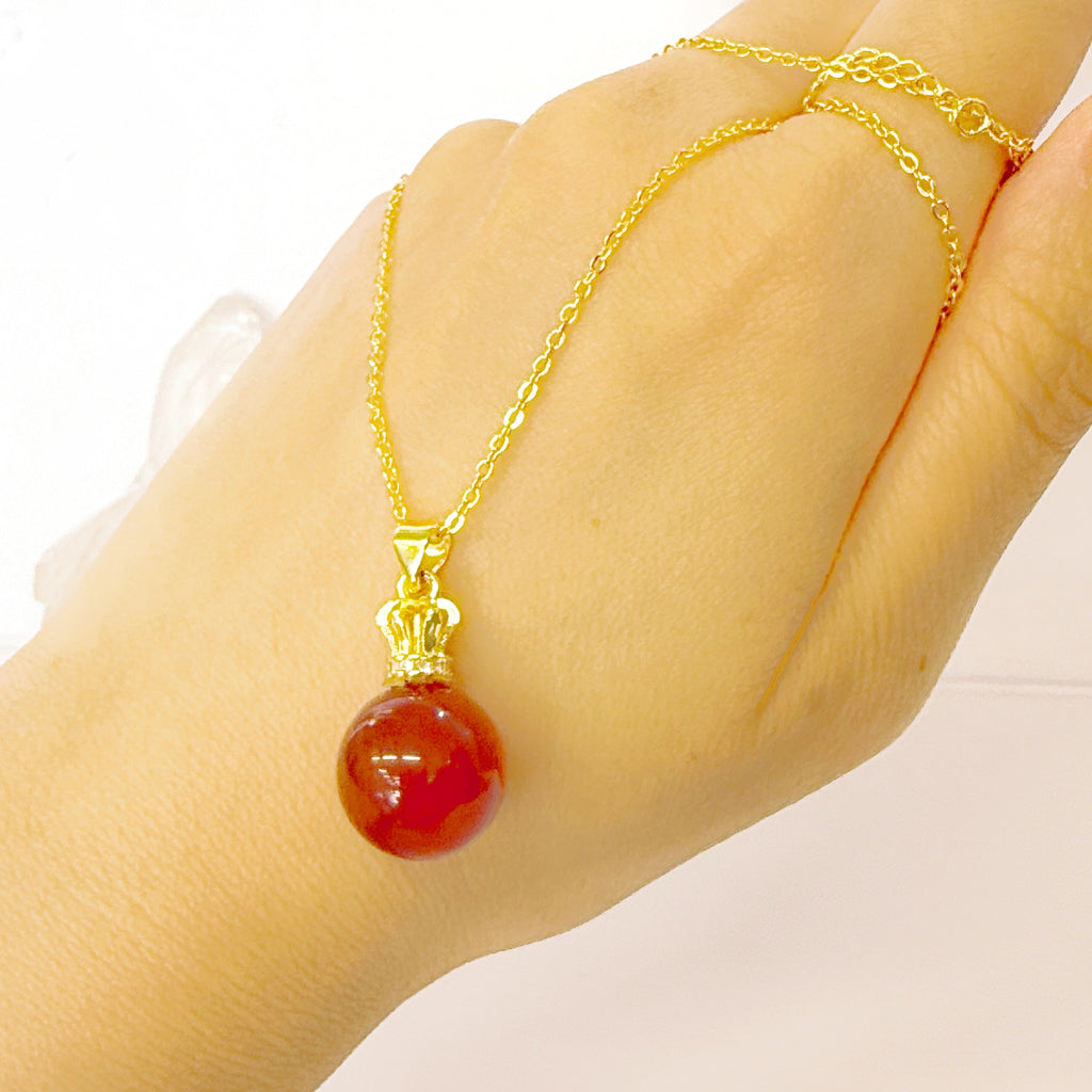 Red Agate Necklace