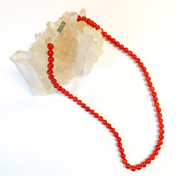 Red Agate Necklace