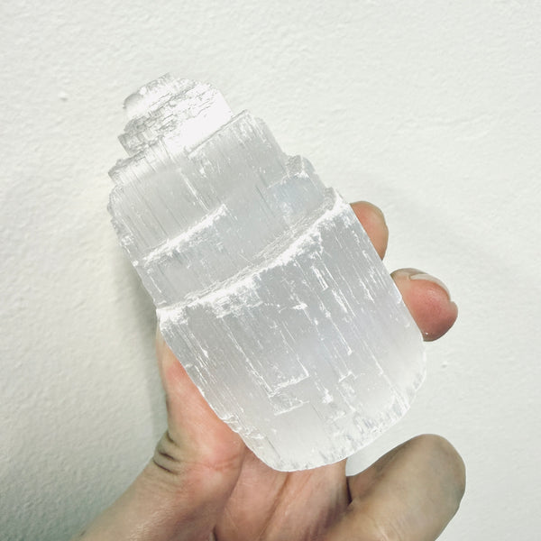 Selenite Tower 8cm