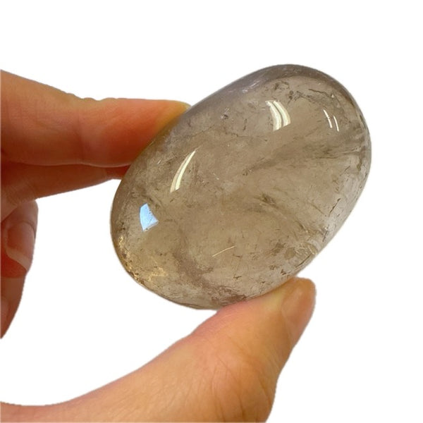 Smoky Quartz Palm Stone