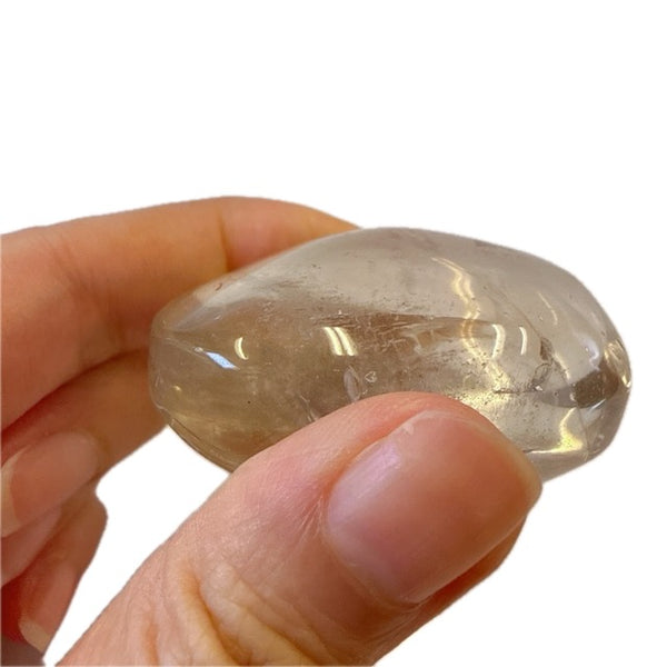 Smoky Quartz Palm Stone