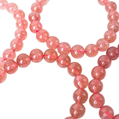 Strawberry Quartz Bracelet