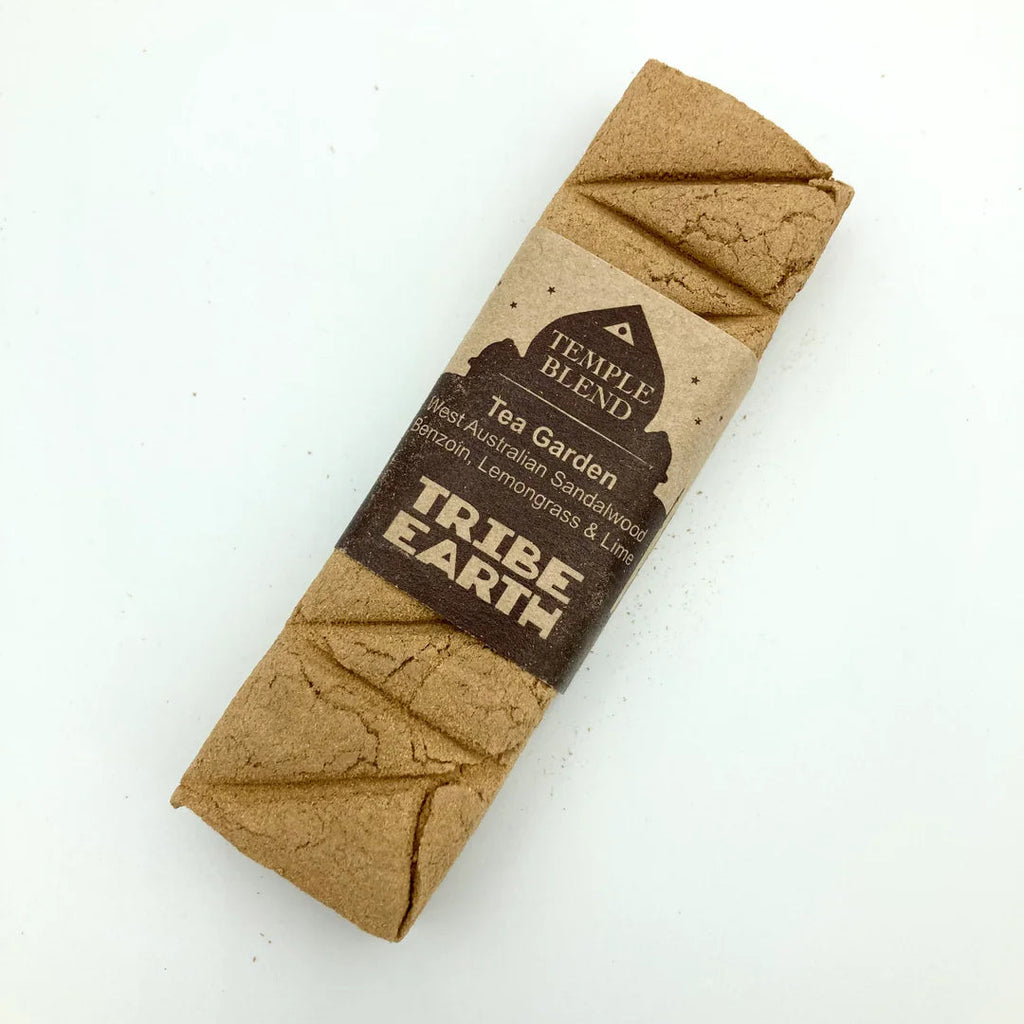 Incense Plank - Tea Garden - Sandalwood, Benzoin, Lime, Lemongrass