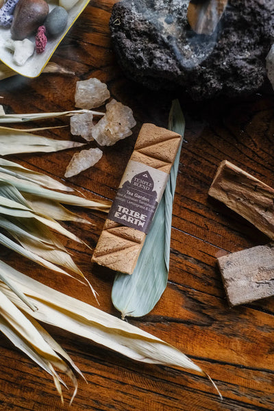 Incense Plank - Tea Garden - Sandalwood, Benzoin, Lime, Lemongrass