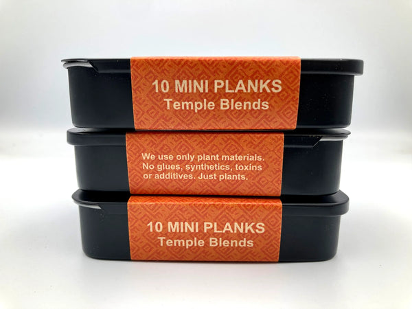Incense Plank - Mini Sampler Tin - Temple Blend Range