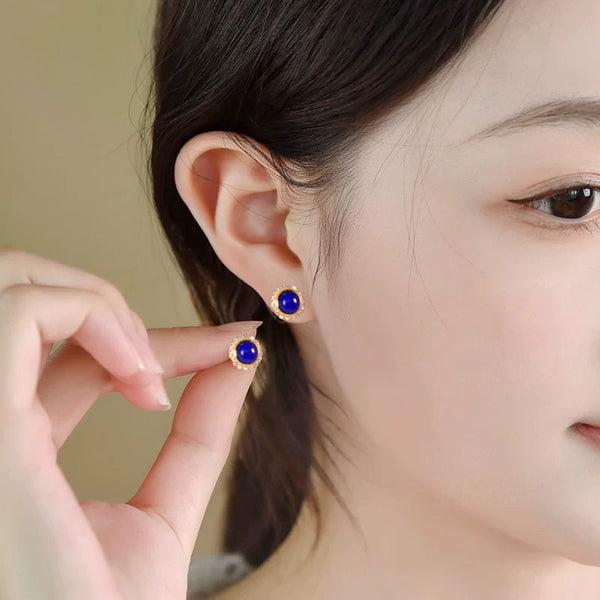 Lapis Lazuli Earring