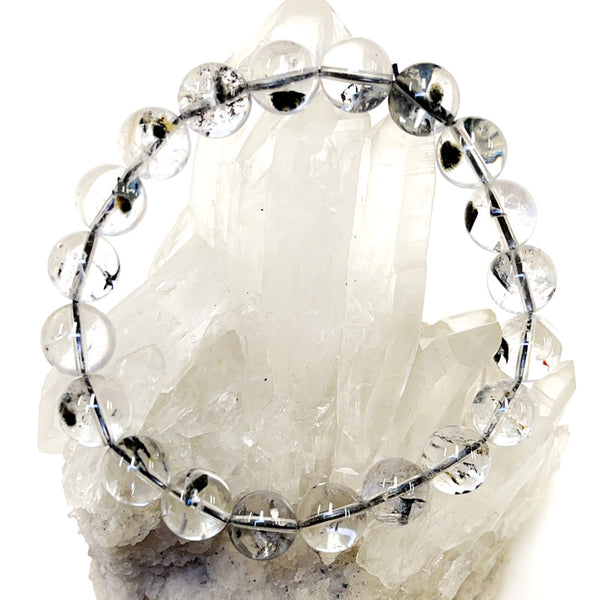 Herkimer Diamond Bracelet 10mm