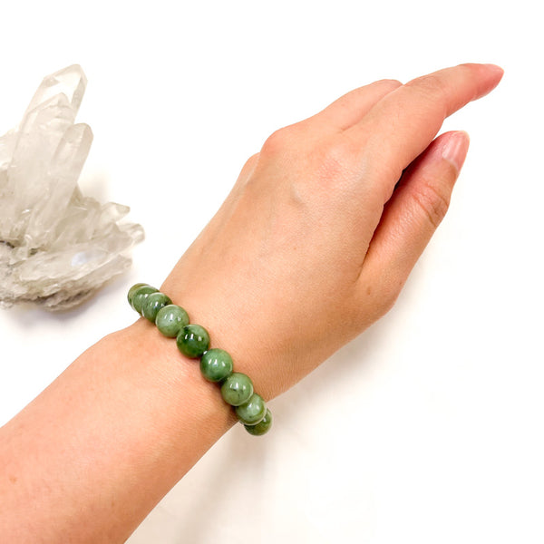 Nephrite Jade Bracelet 10mm A