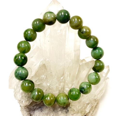 Nephrite Jade Bracelet 10mm A