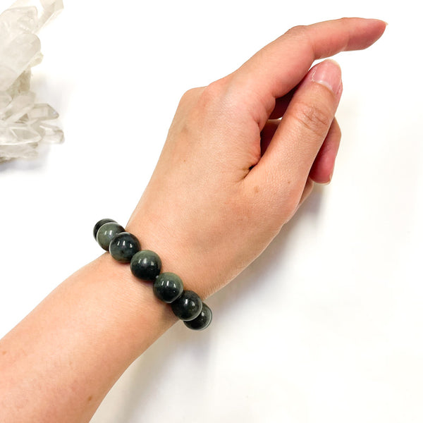 Nephrite Jade Bracelet 11mm