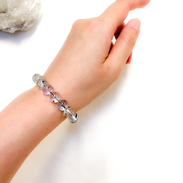 Herkimer Diamond Bracelet 10mm