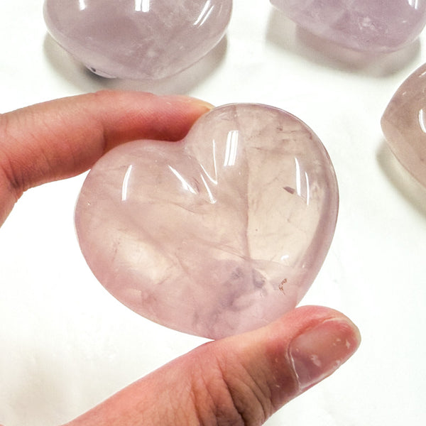 Rose Quartz Heart 5cm