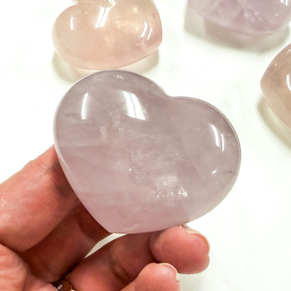 Rose Quartz Heart 5cm