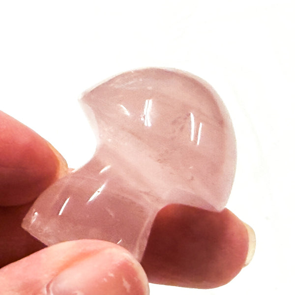 Rose Quartz Mushroom Small