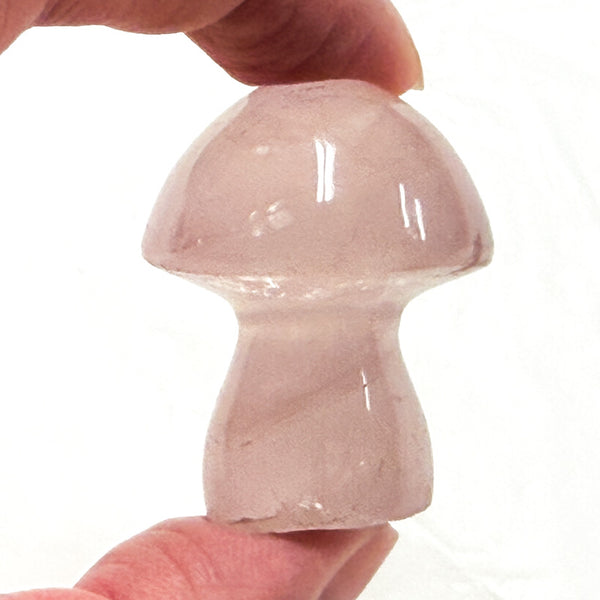 Rose Quartz Mushroom Small