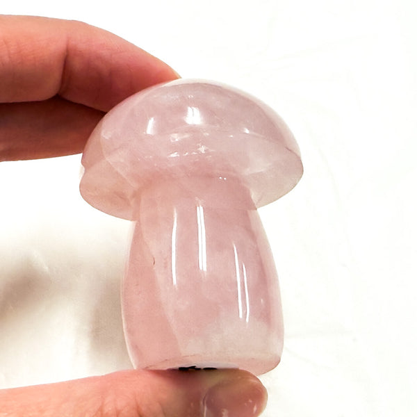 Rose Quartz Mushroom Large