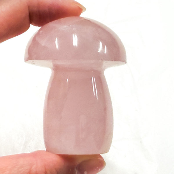 Rose Quartz Mushroom Large