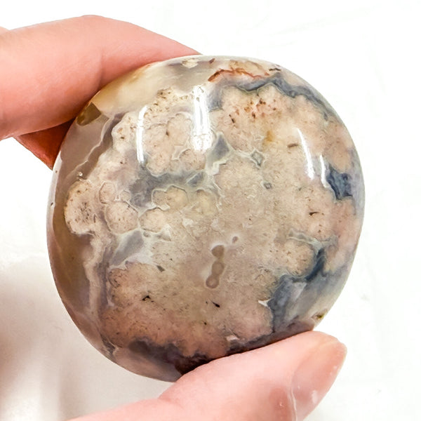 Cherry Blossom / Flower Agate Palm Stone 1