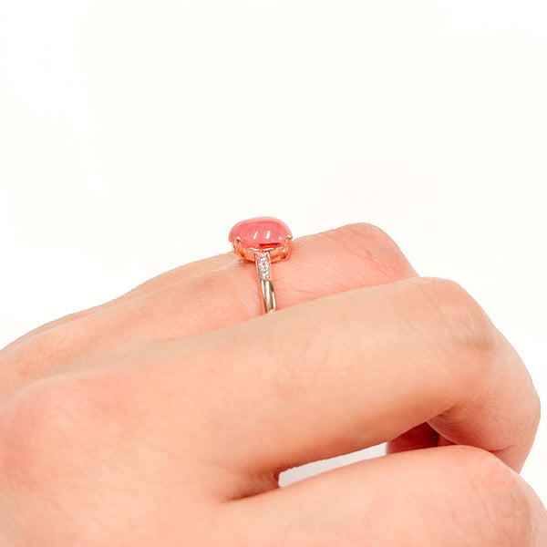 Rhodochrosite Ring