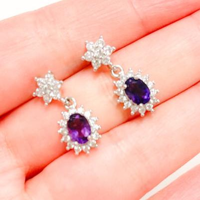 Amethyst Earring