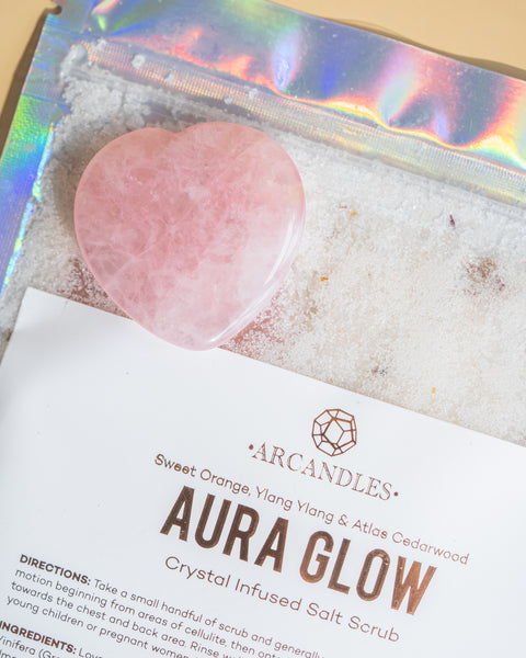 Aura Glow 水晶身體磨砂膏