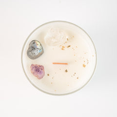 Libra - Personalised Crystal Candle