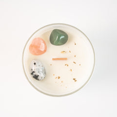 Cancer - Personalised Crystal Candle