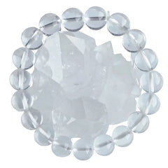 Clear Quartz Bracelet 12mm