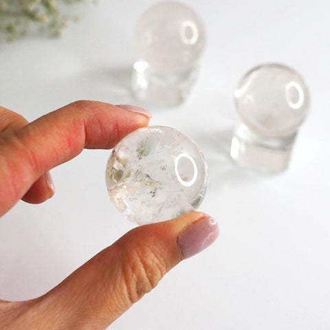 Clear Quartz Sphere 3cm