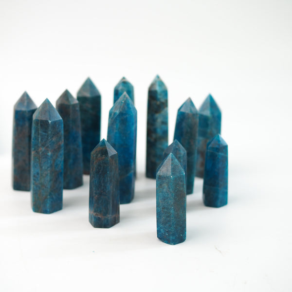 藍色磷灰石塔7.5-9cm 