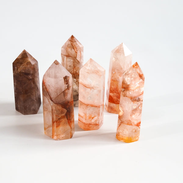 Fire Quartz Tower 8cm