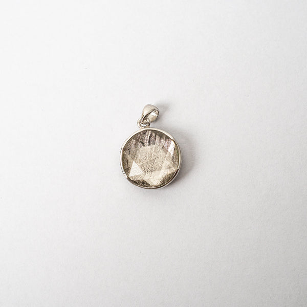Meteorite Pendant - Star of David (Silver)