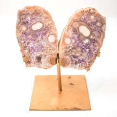 Pink Amethyst Wings 328B