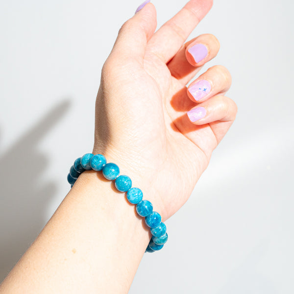 Blue Apatite Bracelet