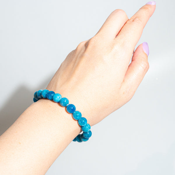 Blue Apatite Bracelet