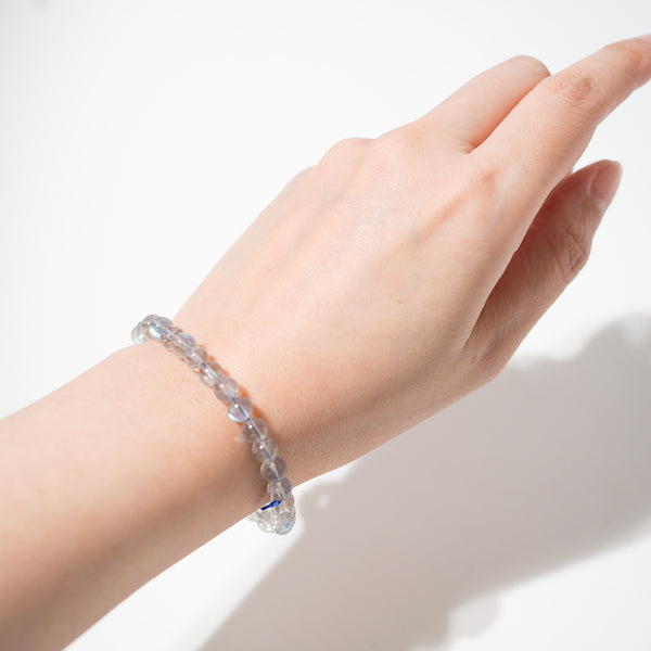 Labradorite Bracelet (With Blue Light)