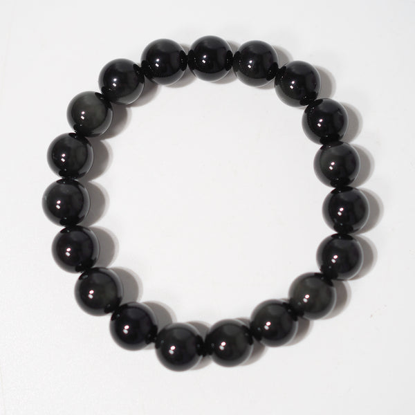 Rainbow Obsidian Bracelet 12mm