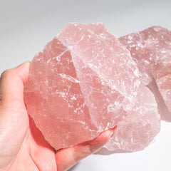 Rose Quartz Raw Large