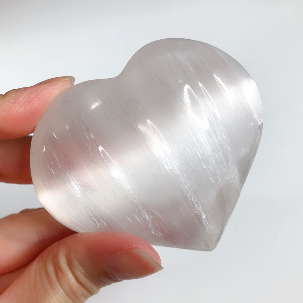 Selenite Heart