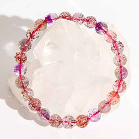 Super Seven Bracelet 7mm ib white background