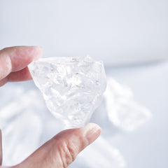 Raw Clear Quartz (3pcs)