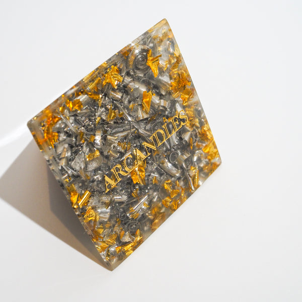 Pyramid Orgonite | Sunstone | Solar Plexus Chakra